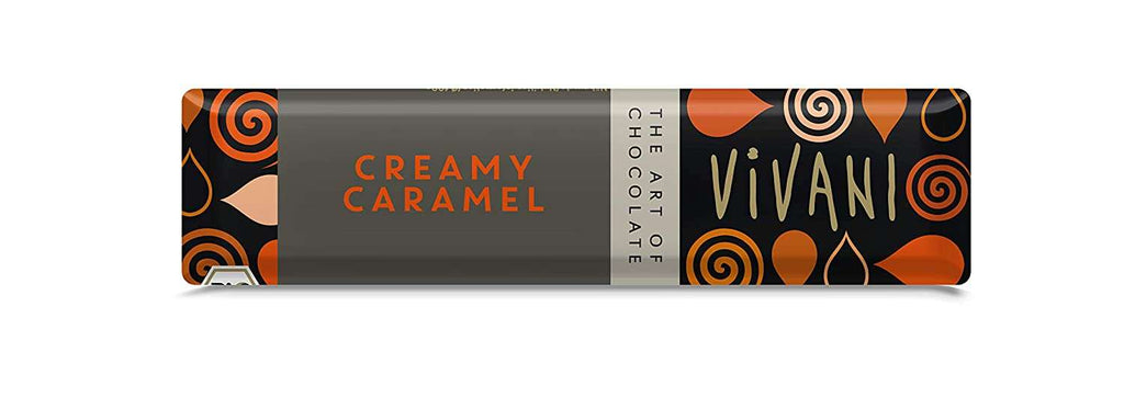 Vivani Creamy Caramel Schokoriegel (18 Stück)