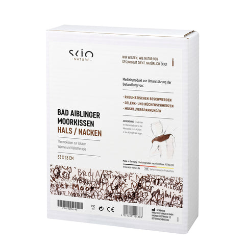 Scio-Bad Aiblinger Moor pillow neck/neck - 53x18 cm, 1400 g