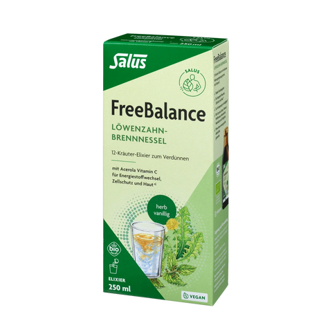 Salus FreeBalance Löwenzahn-Brennnessel Bio Kräuter-Elixier 250ml