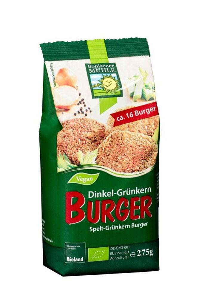 Bohlsener Mühle Dinkel-Grünkern Burger 275g Bio