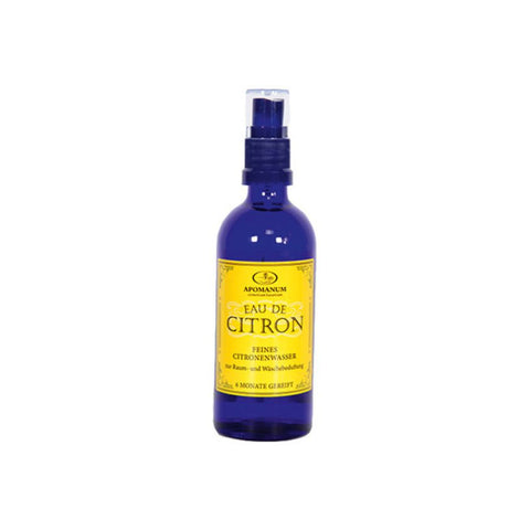 Apomanum Eau de Citron Room Fragrance – fresh like a Sicilian morning Organic 100ml