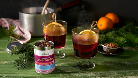 Herbaria Geschenkset Fröhliche Weihnachtszeit Gewürzmischung Bio