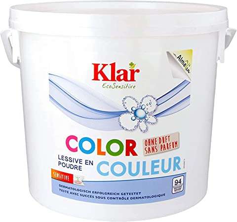 Klar Color Waschmittel ohne Duft 4,4kg Bio