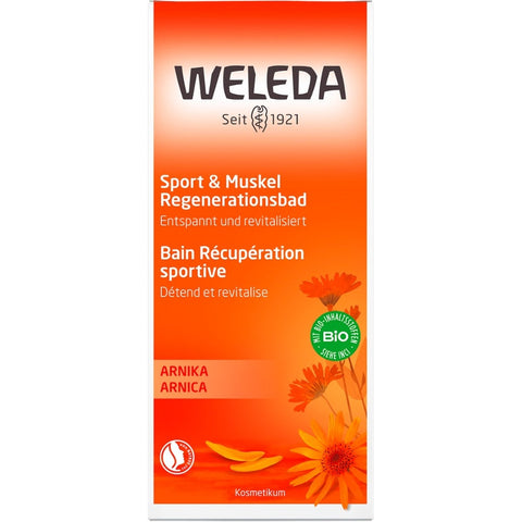 WELEDA Sport &amp; Muscle Regeneration Bath Arnica Organic 200ml
