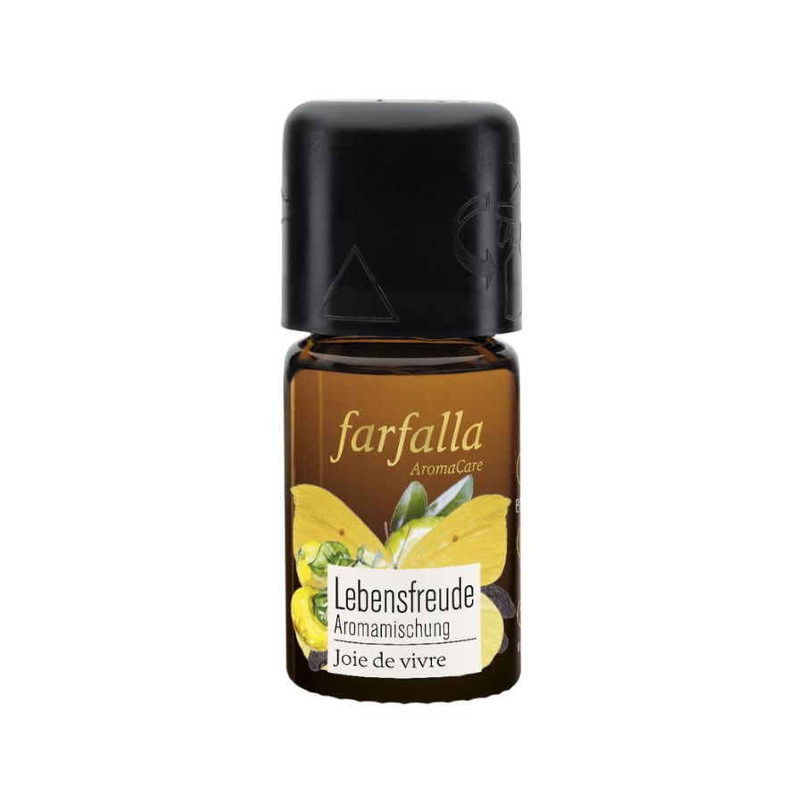 Farfalla Lebensfreude, Bergamotte, Lebensfreude Aromamischung Bio 5ml