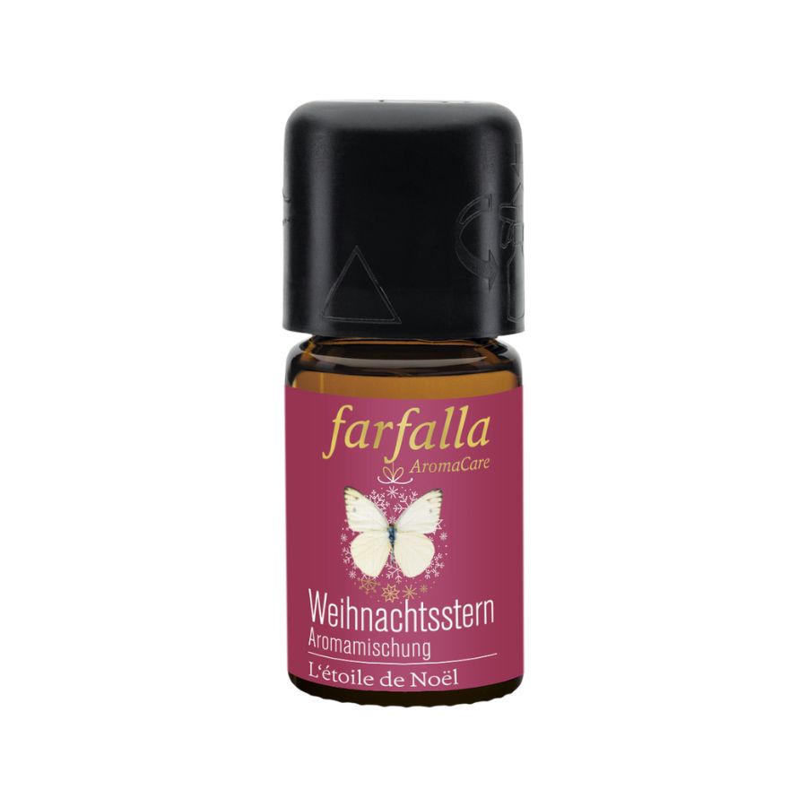 Farfalla Aromamischung Weihnachtsstern Duftöl Bio 5ml