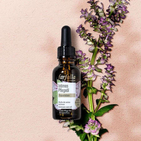 Farfalla Frauenleben, Muskatellersalbei, Intimes Pflegeöl Bio 30ml