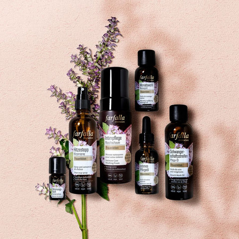 Farfalla Frauenleben, Muskatellersalbei, Intimes Pflegeöl Bio 30ml