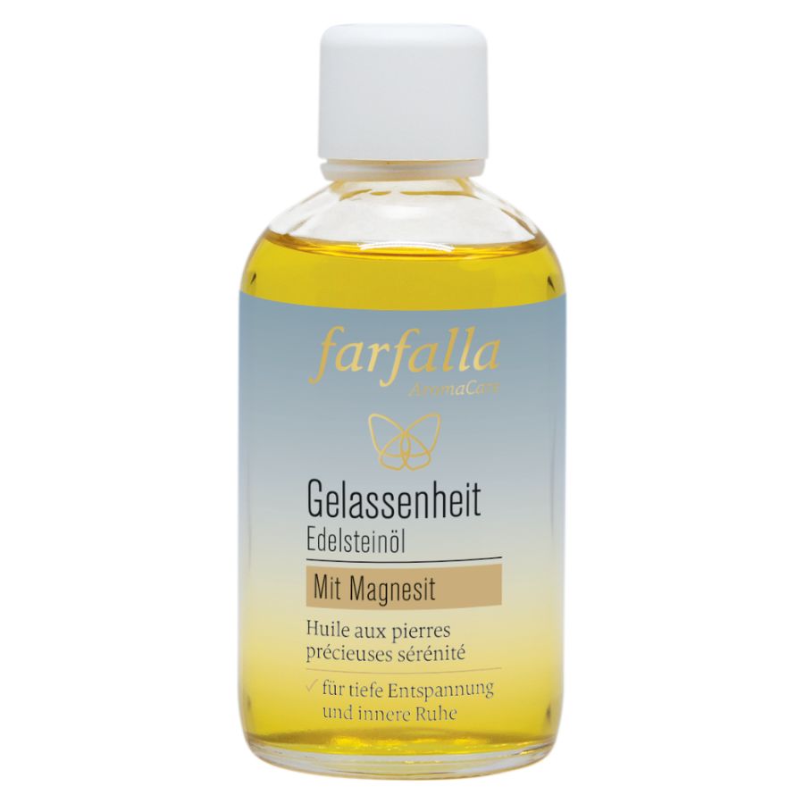 Farfalla Edelsteinöl Gelassenheit Bio 100ml