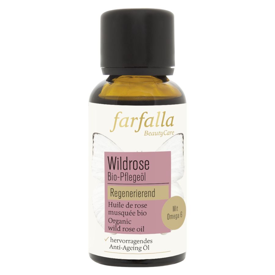 Farfalla Wildrose, Bio-Pflegeöl, regenerierend 30ml