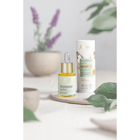 Farfalla Facial Oil Mountain Lavender, Soothing Organic 15ml