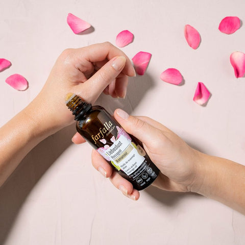Farfalla Aromamour, Liebeslust Massageöl Bio 75ml