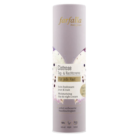Farfalla Cistus Organic Day & Night Cream – Moisturizer, 30ml