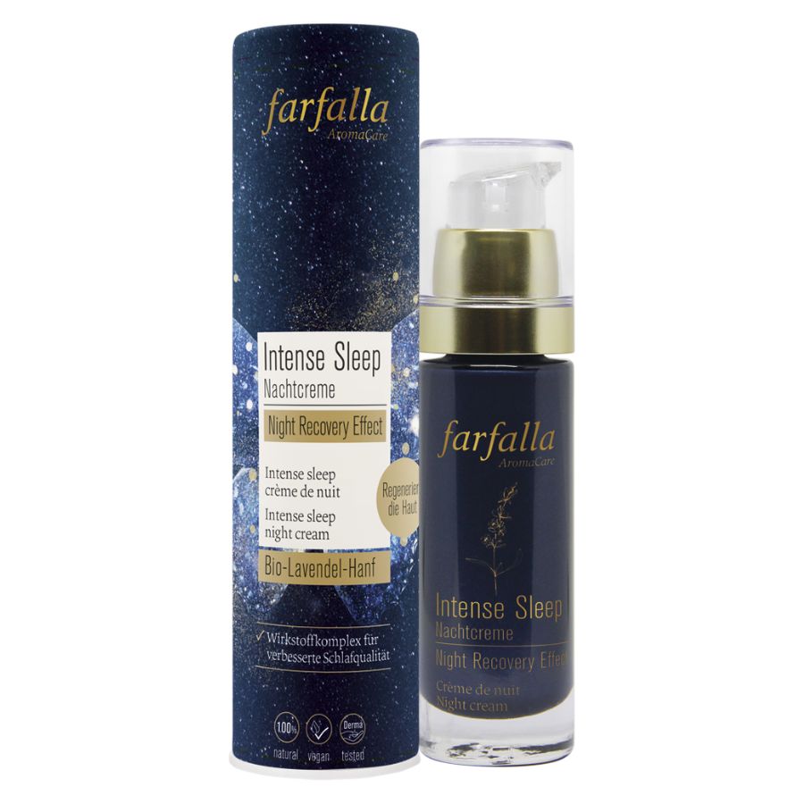 Farfalla Intense Sleep Nachtcreme, Night Recovery Effect Bio 75ml