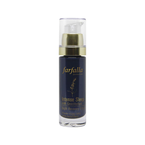 Farfalla Intense Sleep AHA Gesichtsfluid, Night Recovery Effect Bio 30ml
