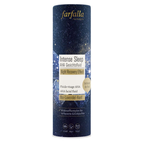 Farfalla Intense Sleep AHA Gesichtsfluid, Night Recovery Effect Bio 30ml