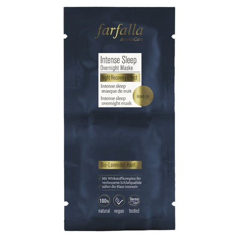 Farfalla Intense Sleep Overnight Mask, Night Recovery Effect, 2x 3.5ml