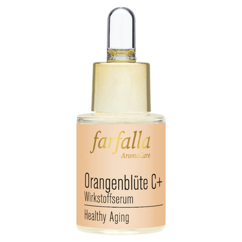 Farfalla Orange Blossom C+ Active Serum, Healthy Aging Organic 15ml