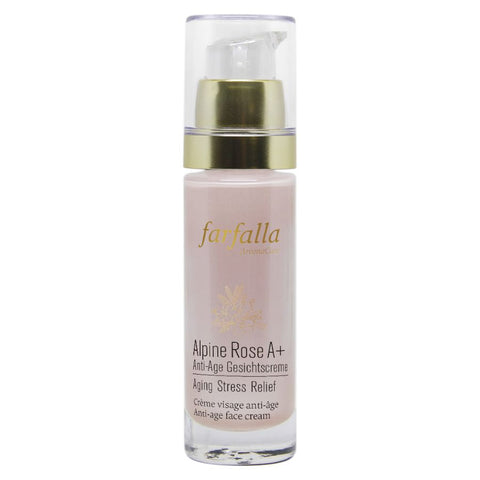 Farfalla Alpine Rose A+ Anti-Age Gesichtscreme, Aging Stress Relief Bio 30ml