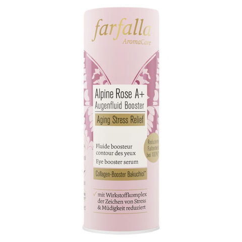 Farfalla Alpine Rose A+ Augenfluid Booster, Aging Stress Relief Bio 10ml