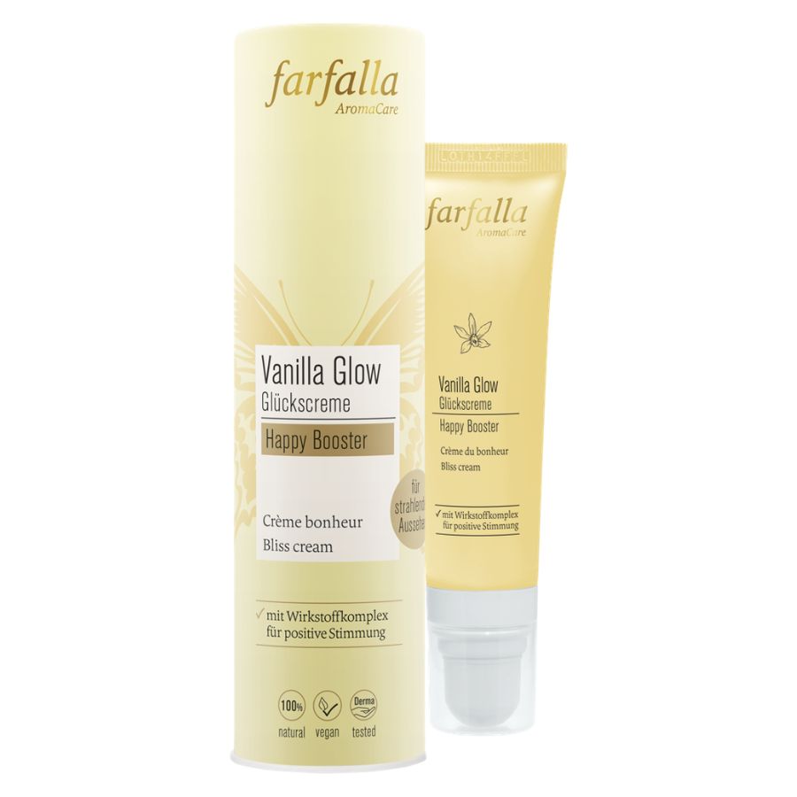 Farfalla Vanilla Glow Glückscreme, Happy Booster Bio 30ml