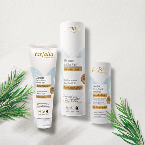 Farfalla Skinclear Mattifier Fluid, Derma Pro Biome Bio 30ml