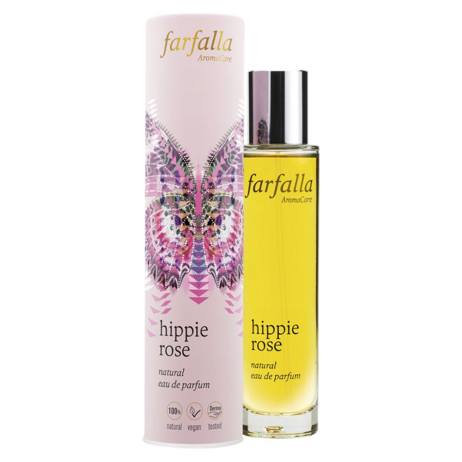 Farfalla hippie rose, natural eau de parfum Bio 50ml