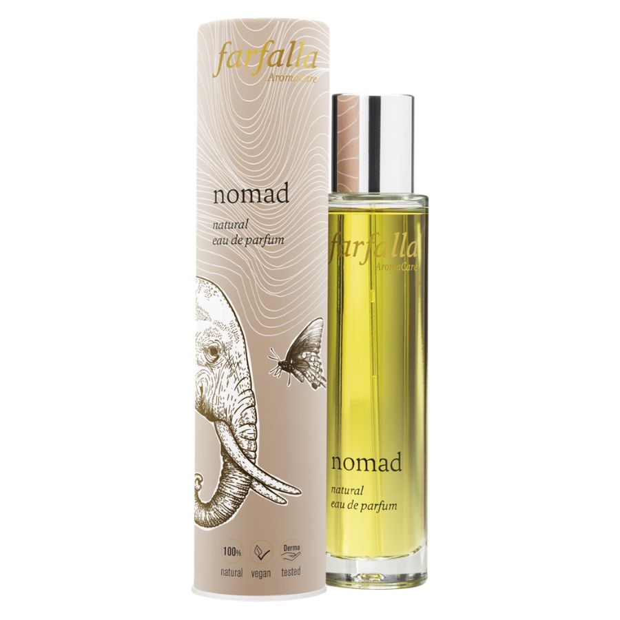 Farfalla nomad, natural eau de parfum Bio 50ml