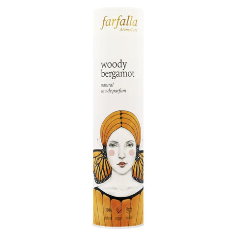 Farfalla woody bergamot, natural eau de parfum Bio 50ml