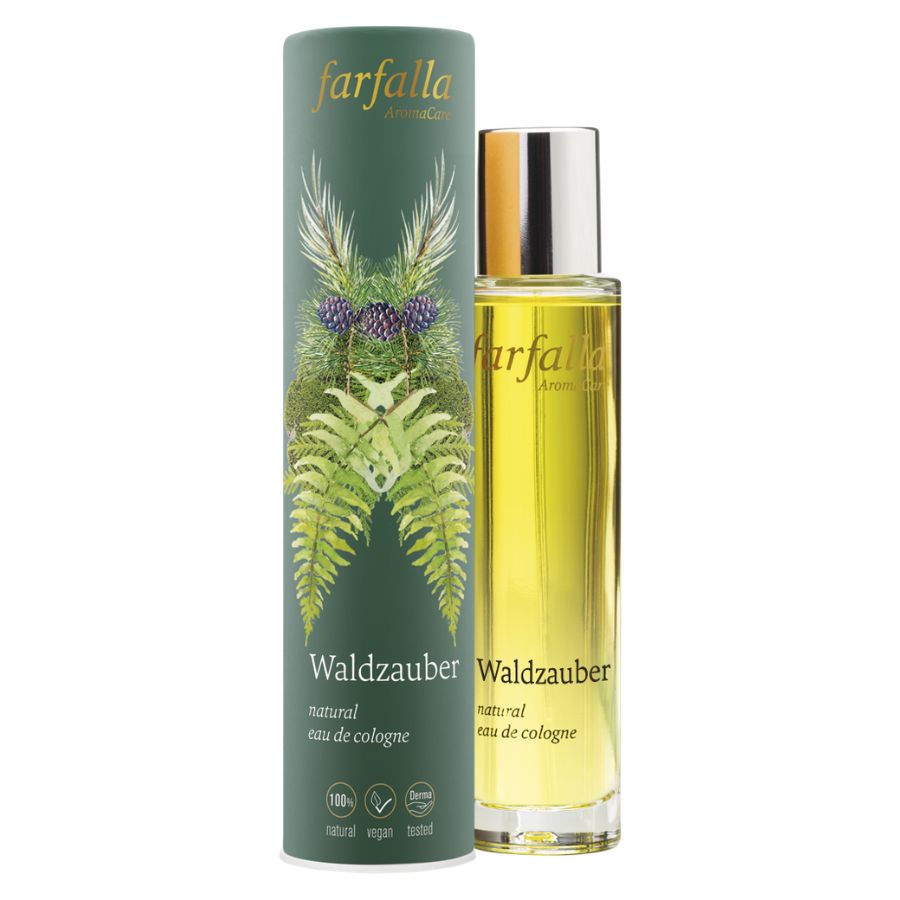 Farfalla Waldzauber, natural eau de cologne Bio 50ml