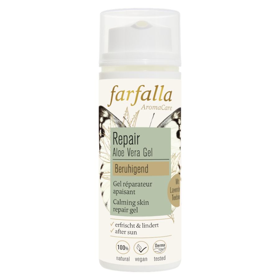 Farfalla Aloe Vera, Hautberuhigendes Repair-Gel, beruhigend Bio 50ml