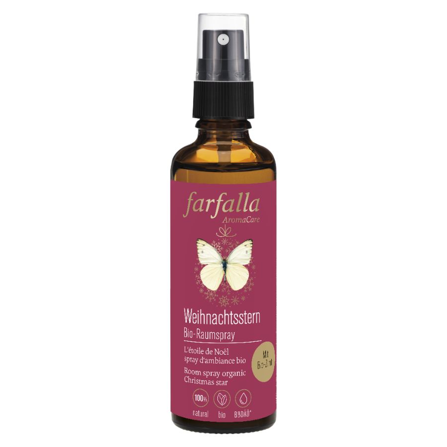 Farfalla Raumspray Weihnachtsstern Bio 75ml