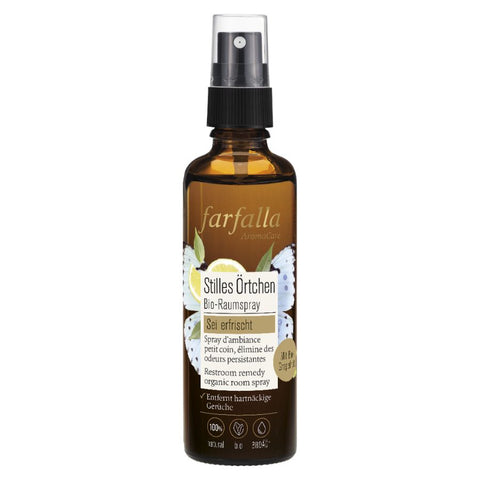 Farfalla Be refreshed, Quiet Place Organic Room Spray Organic 75ml