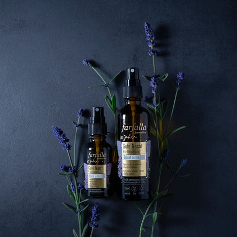 Farfalla Schlaf schön, Lavendel, Gute Nacht Kissenspray Bio 30ml