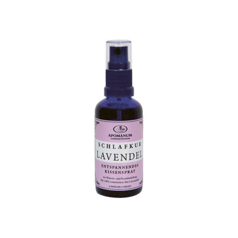 Apomanum Sleep Cure Lavender Organic Pillow Spray – relaxes &amp; regenerates Organic 50ml