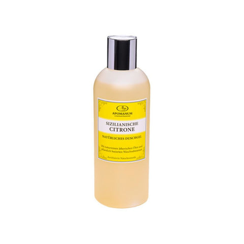 Apomanum Shower Gel Sicilian Lemon Organic 250ml
