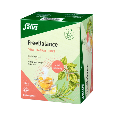 Salus FreeBalance Gerstengras-Birke Tee 40er Filterbeutel Bio