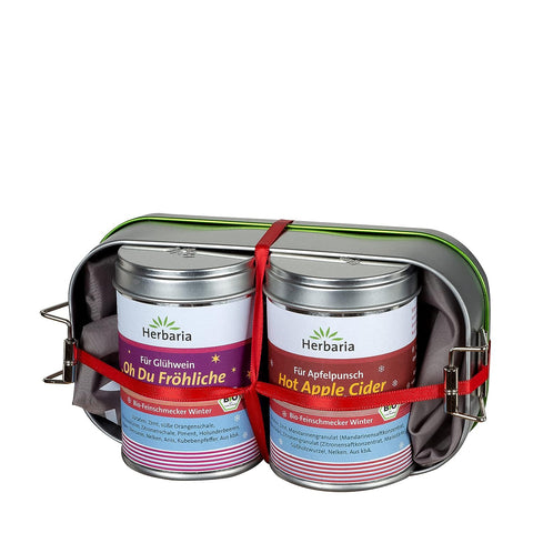 Herbaria Geschenkset Fröhliche Weihnachtszeit Gewürzmischung Bio