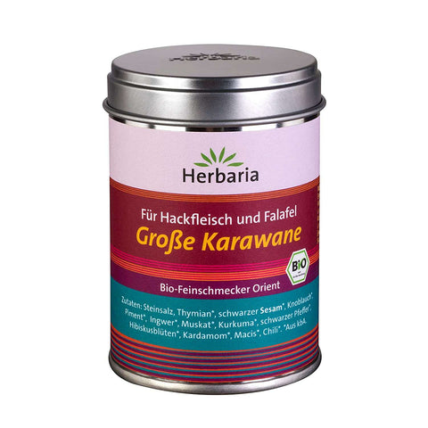 Herbaria Große Karawane Gewürzmischung Bio 90 g