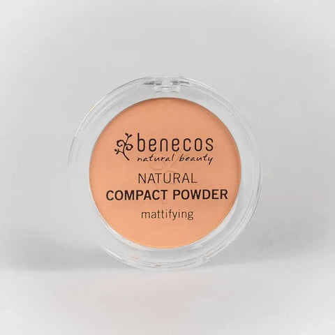 benecos Natural Beauty  Compact Powder porcelain Bio 9g