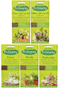 Rapunzel Sprossen bioSnacky Mix | Bio-Keimsprossen zum Selberkeimen | 5 Sorten zu je 40g (gesamt 200g)