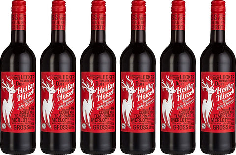 Hot deer organic mulled wine red (0.75l)