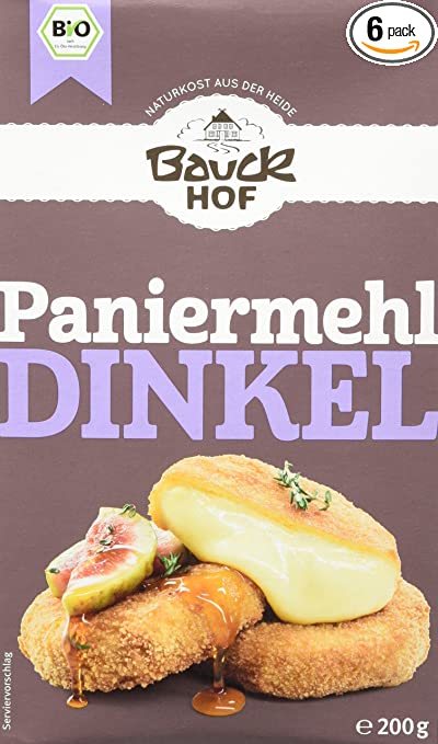 Bauck Mühle Spelt Breadcrumbs (200 g bag) - Organic