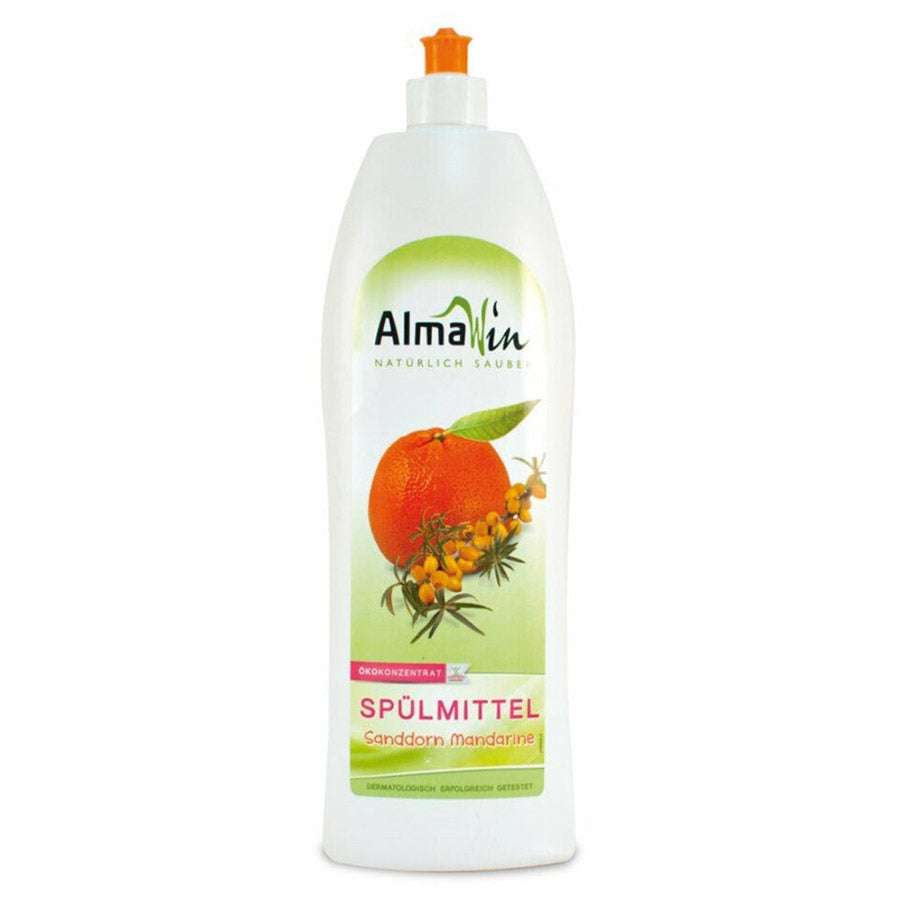 AlmaWin Spülmittel 1l Sanddorn Mandarine Duft Bio
