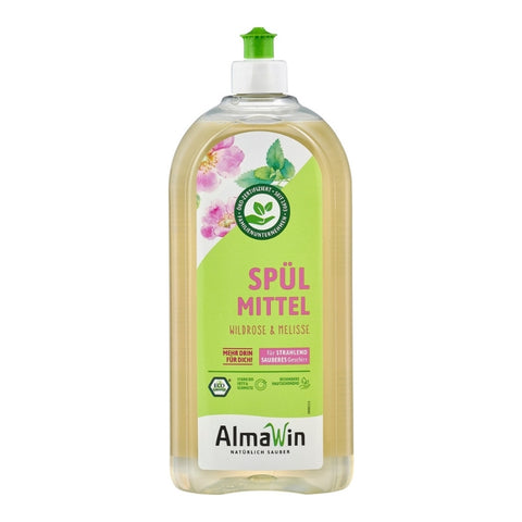 AlmaWin Spülmittel Wildrose & Melisse, 1 l