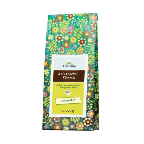 Herbaria Anis-Fenchel-Kümmel-Tee 200g Bio