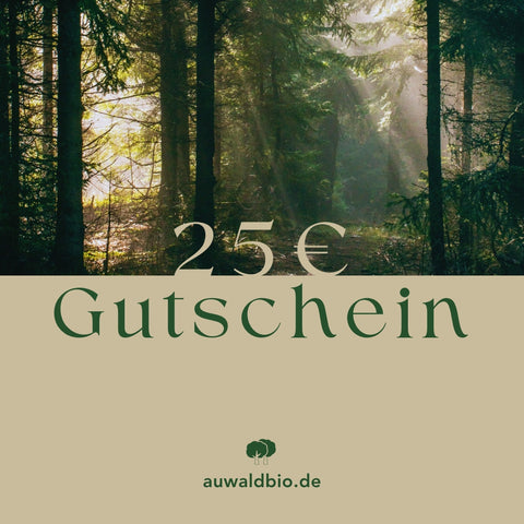 25 € Online-Shop Gutschein