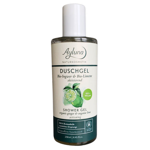 Ayluna Duschgel Bio-Ingwer & Bio-Limette Aktivierend Bio 250ml