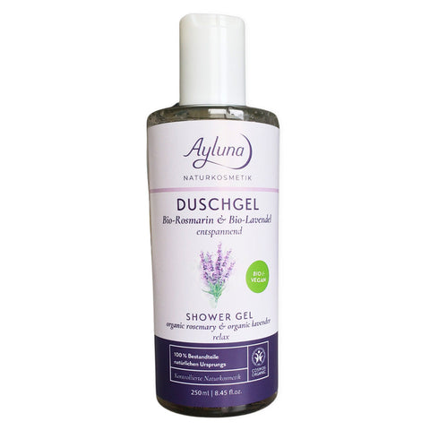 Ayluna Duschgel Bio-Rosmarin & Bio-Lavendel Entspannend Bio 250ml