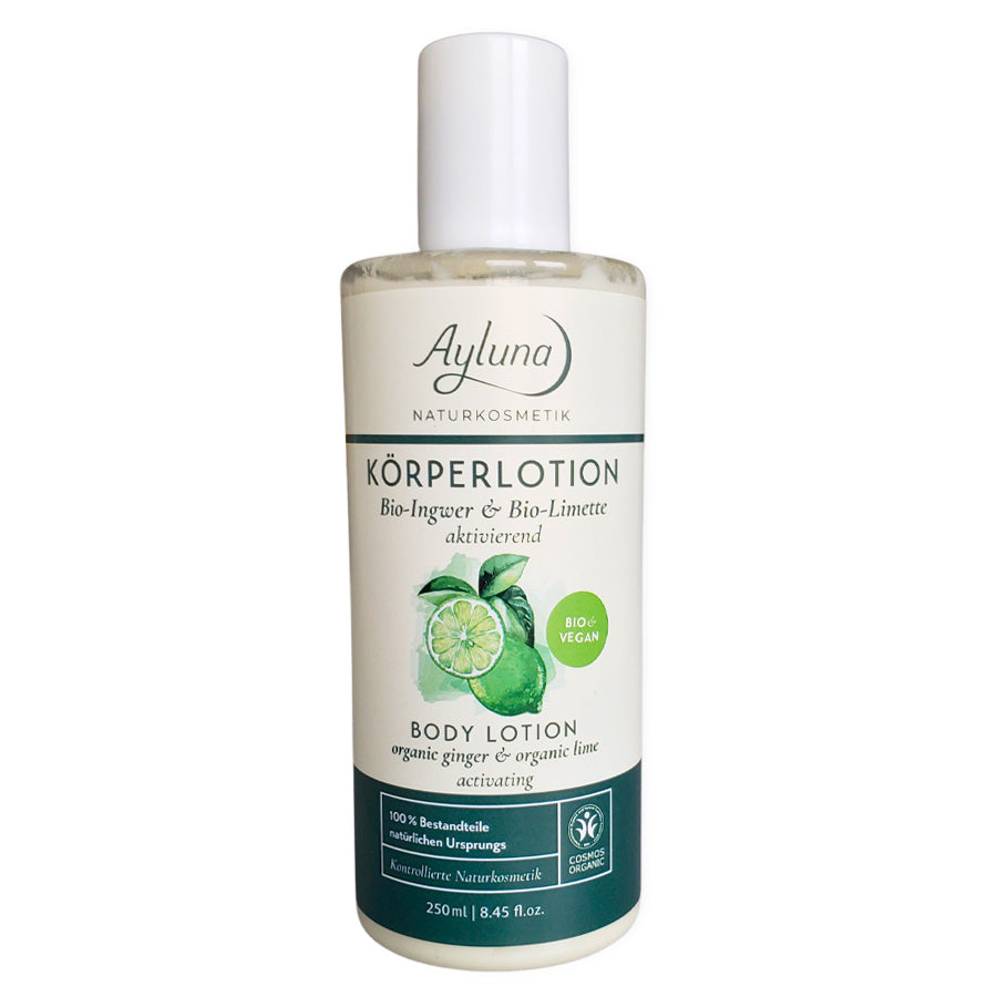 Ayluna Körperlotion Bio-Ingwer & Bio-Limette Aktivierend Bio 250ml